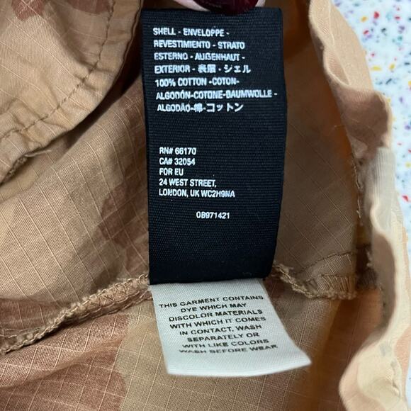 Free People Lead The Way Camo Lightweight Utility Jacket Taupe Tan Women’s XS - Picture 8 of 11